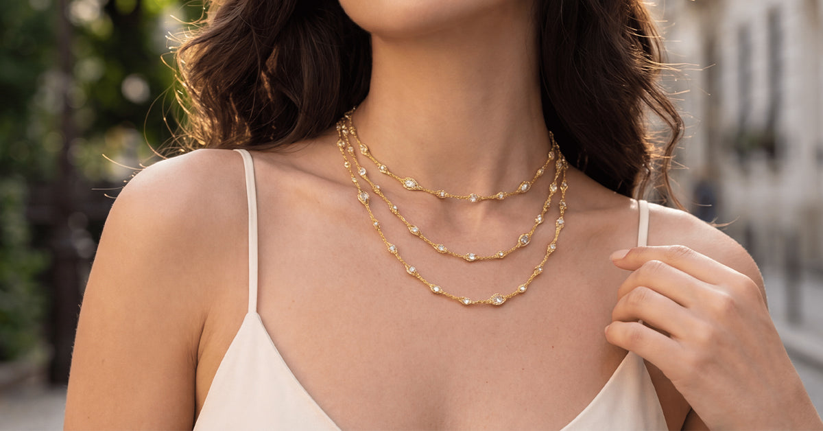 How to Layer Necklaces