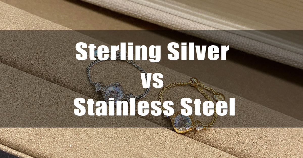 Sterling Silver vs Stainless Steel