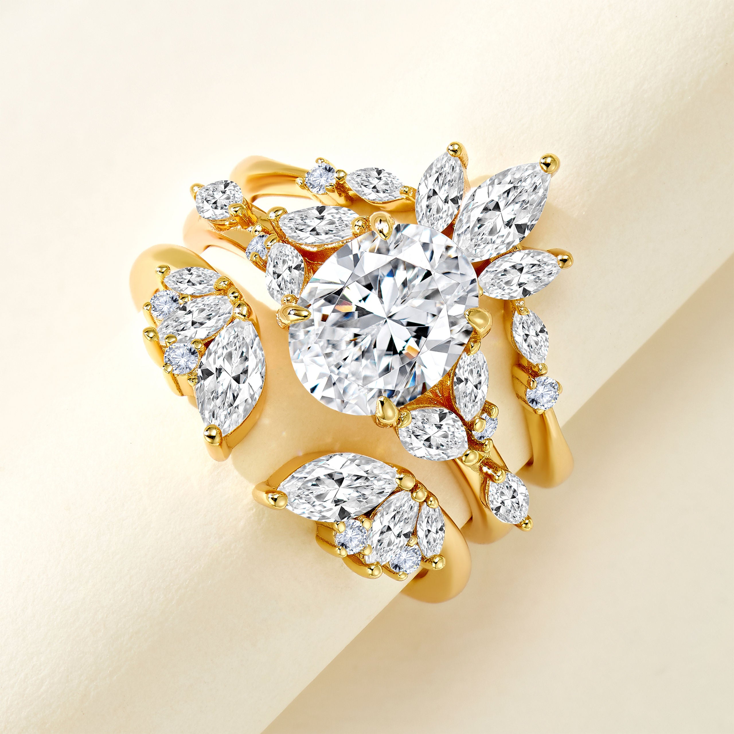 Luxury Stackable Ring Set Ring | Silver  Ring