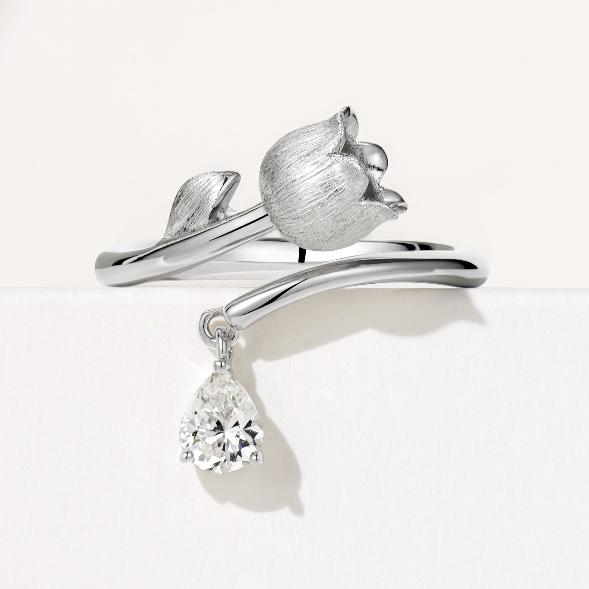 Brushed Lily of the Valley Ring｜Silver Ring