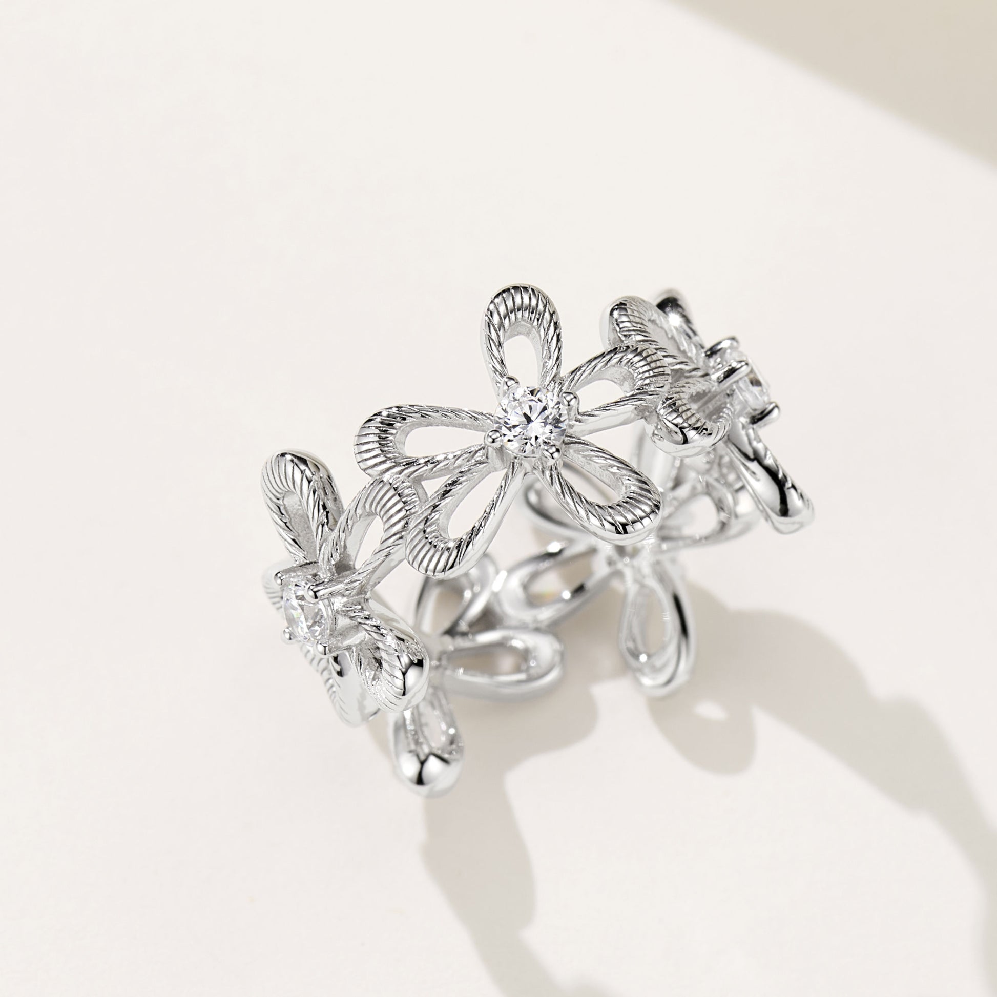 Lace Flower Ring｜Silver Ring