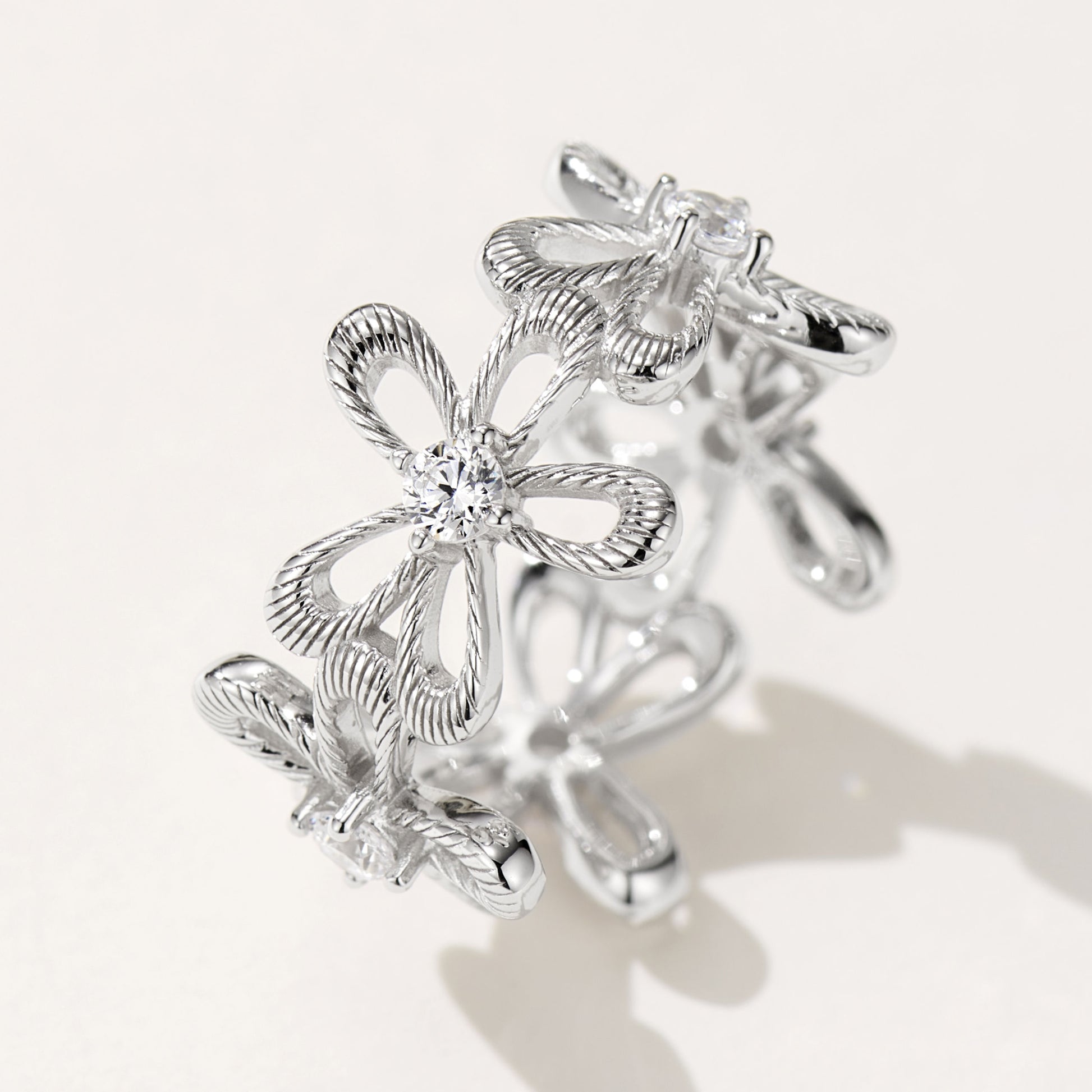 Lace Flower Ring｜Silver Ring