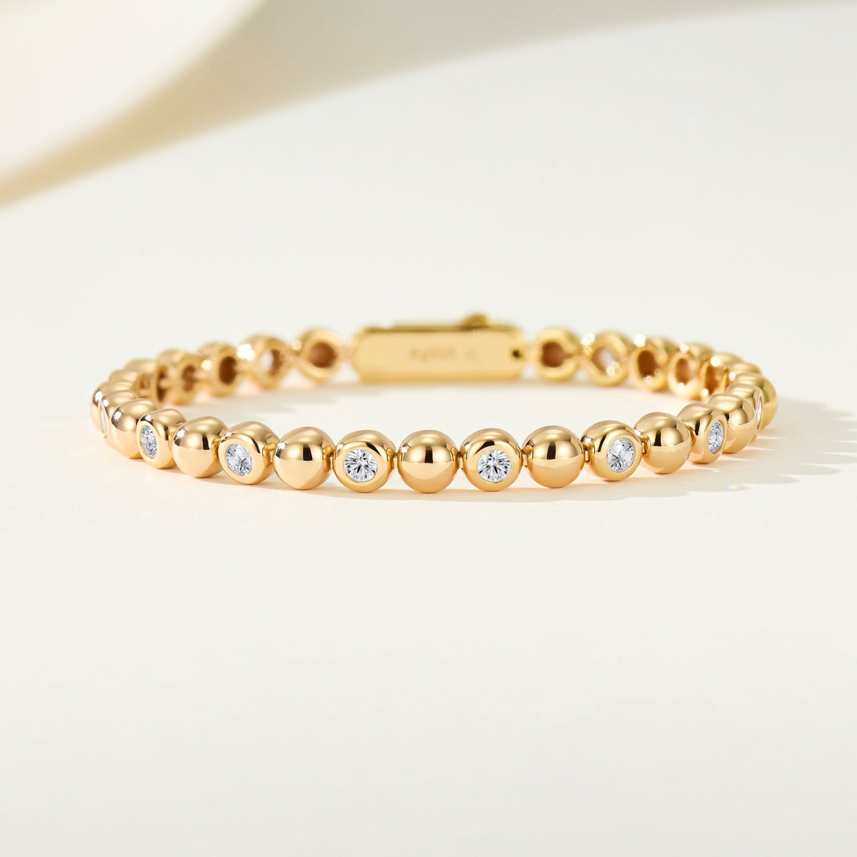Round Bead Bracelet | Silver Bracelet