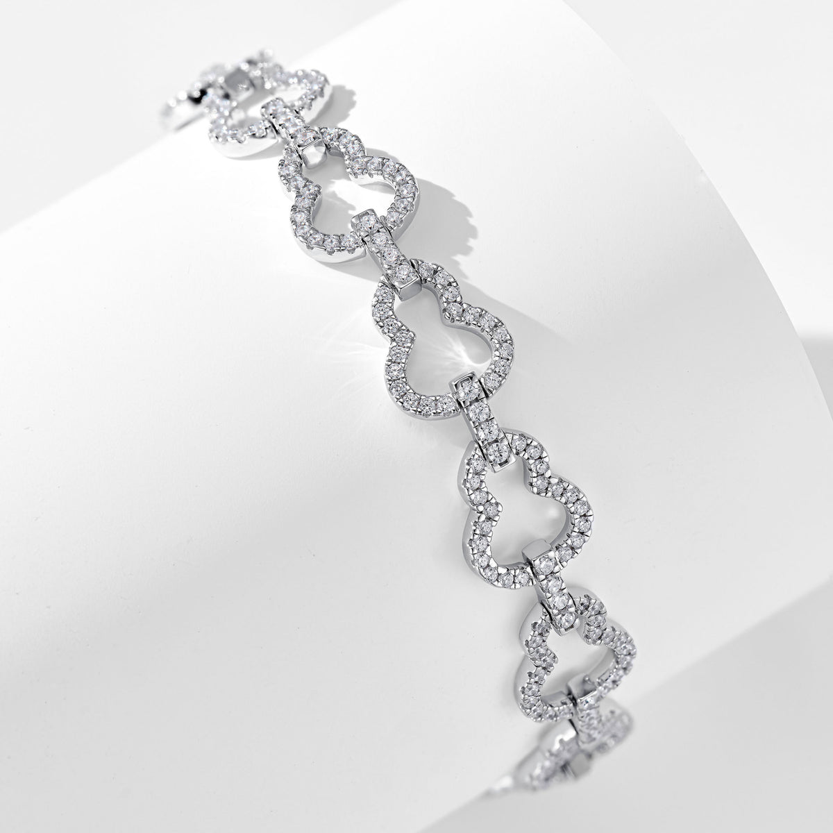 Openwork Gourd Bracelet | Silver Bracelet