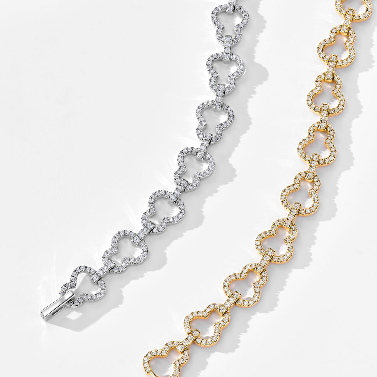 Openwork Gourd Bracelet | Silver Bracelet