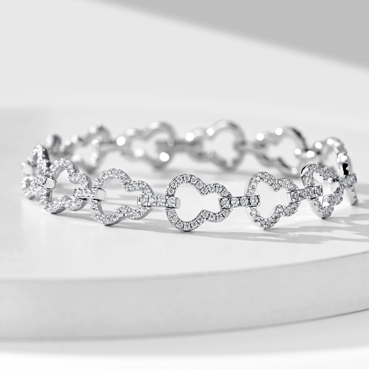 Openwork Gourd Bracelet | Silver Bracelet