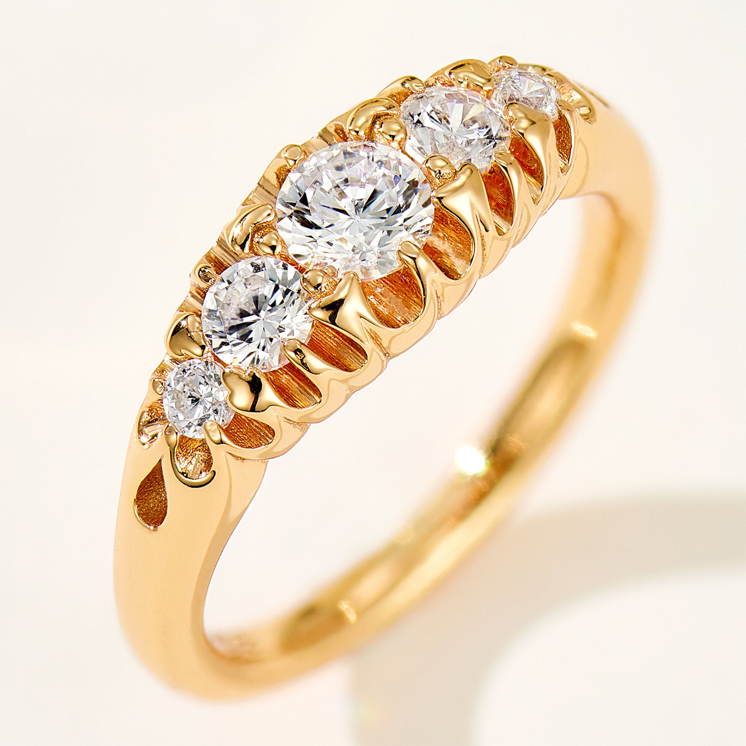 Vintage European-Style Band Ring | Silver  Ring