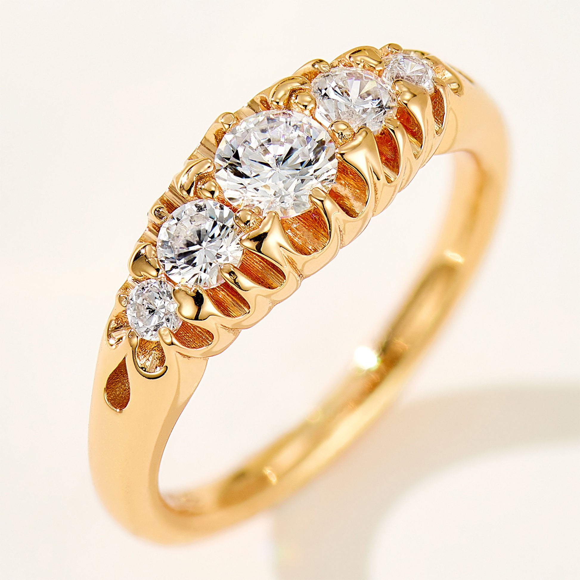 Vintage European-Style Band Ring | Silver  Ring