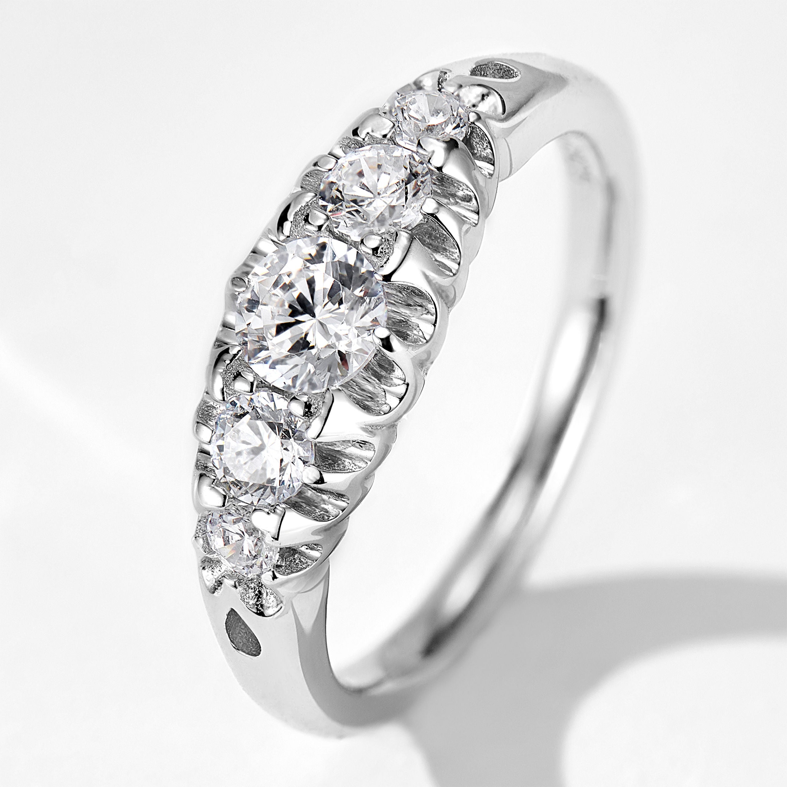 Vintage European-Style Band Ring | Silver  Ring