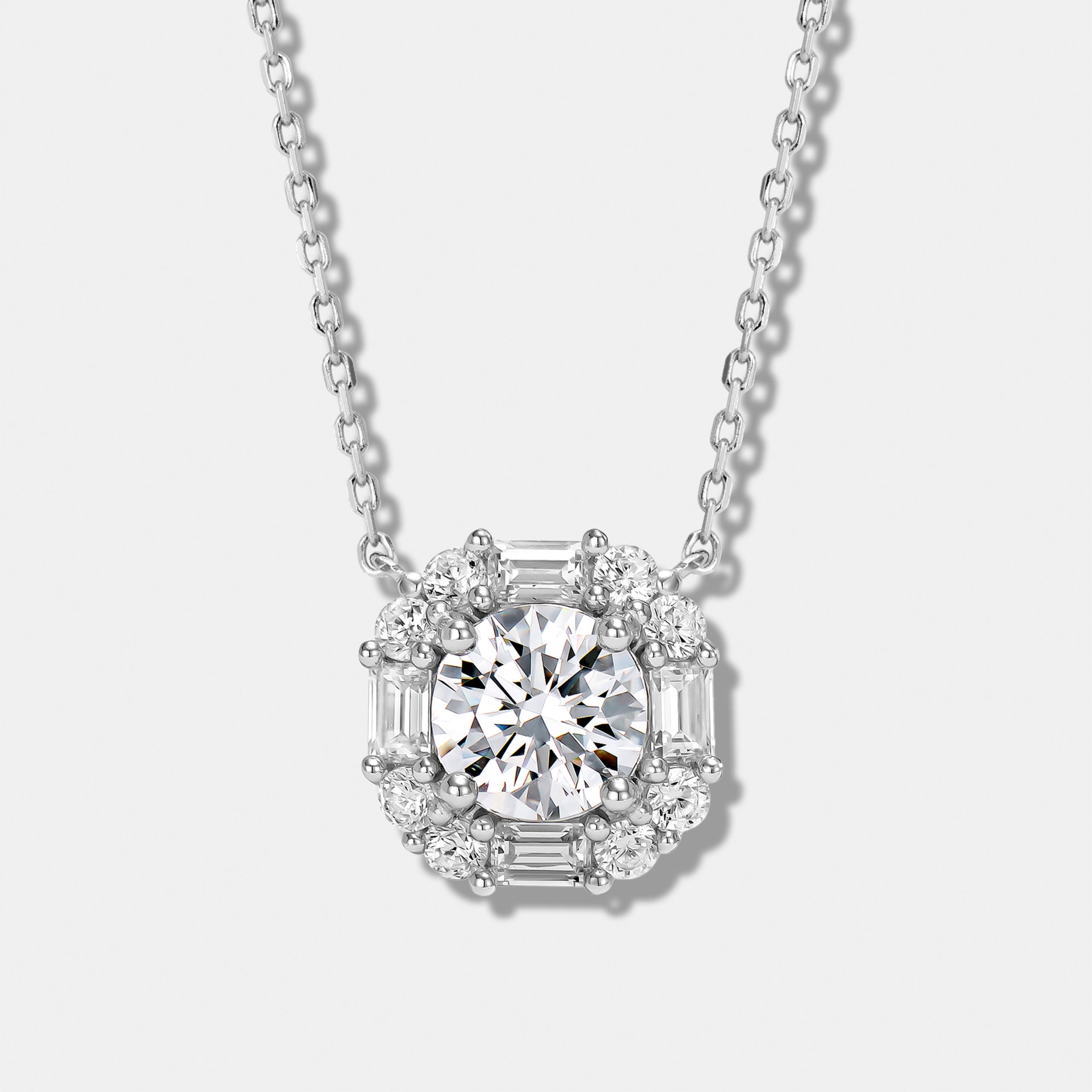 Dainty Sugar Pendant Necklace | Silver Necklace