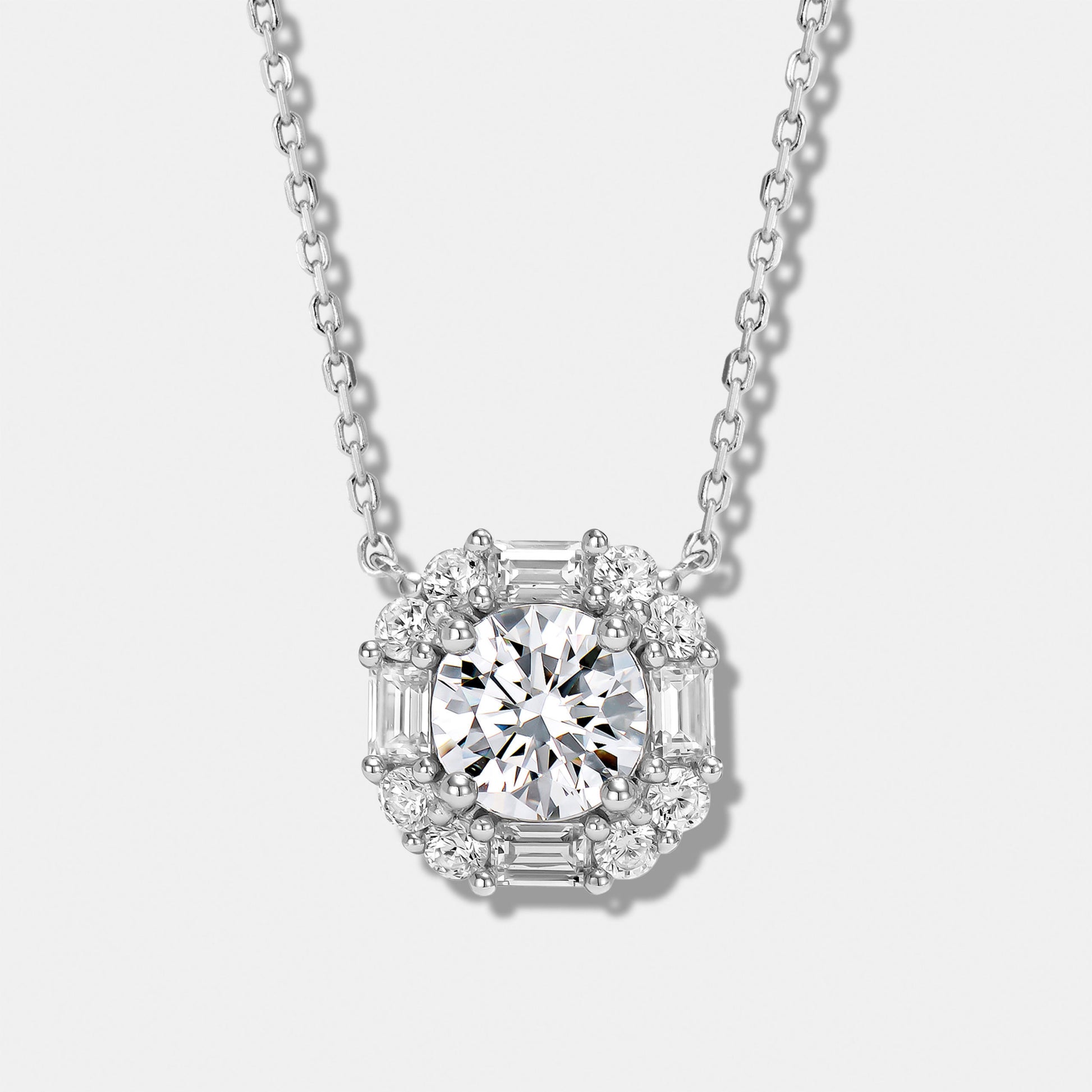 Dainty Sugar Pendant Necklace | Silver Necklace