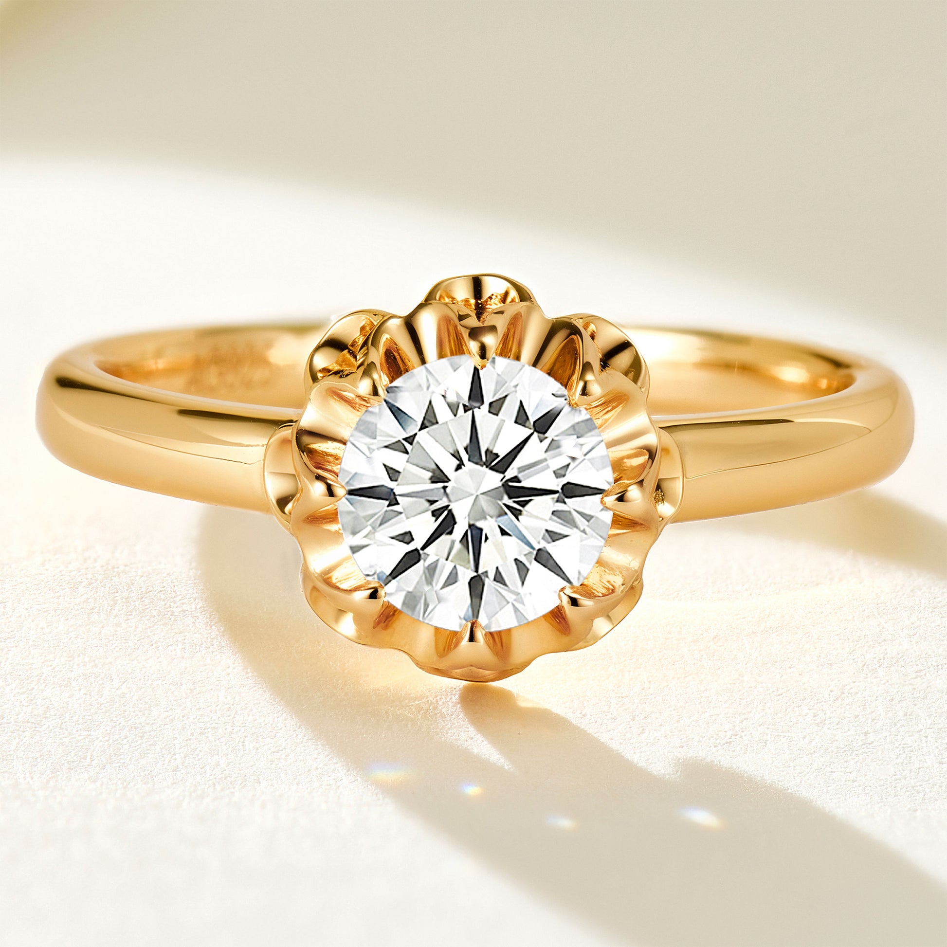 Vintage Bouquet Old European Cut Ring | Silver  Ring