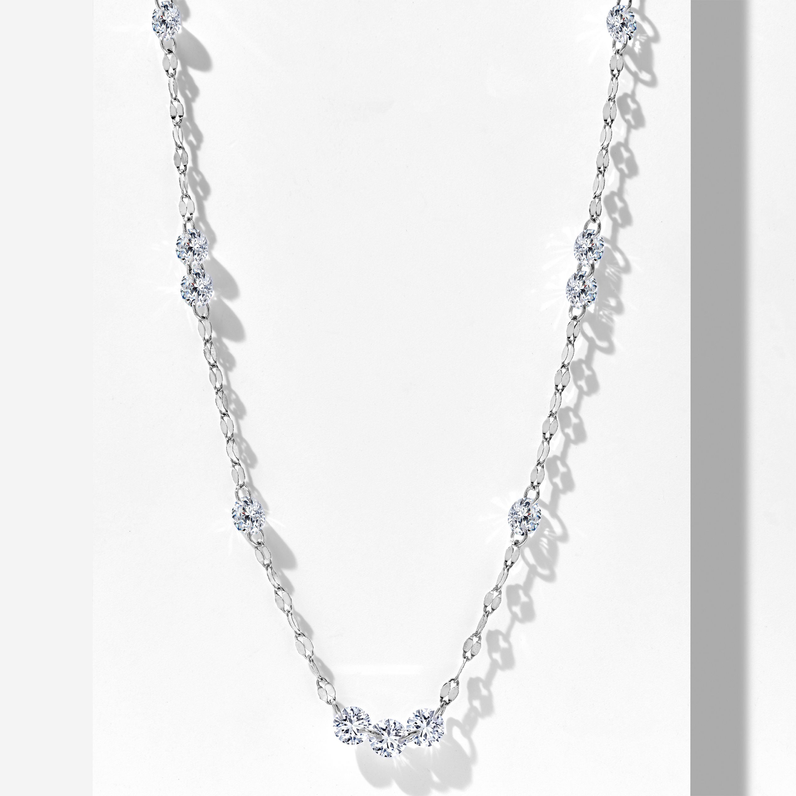 Sparkling Necklace | Silver Necklace