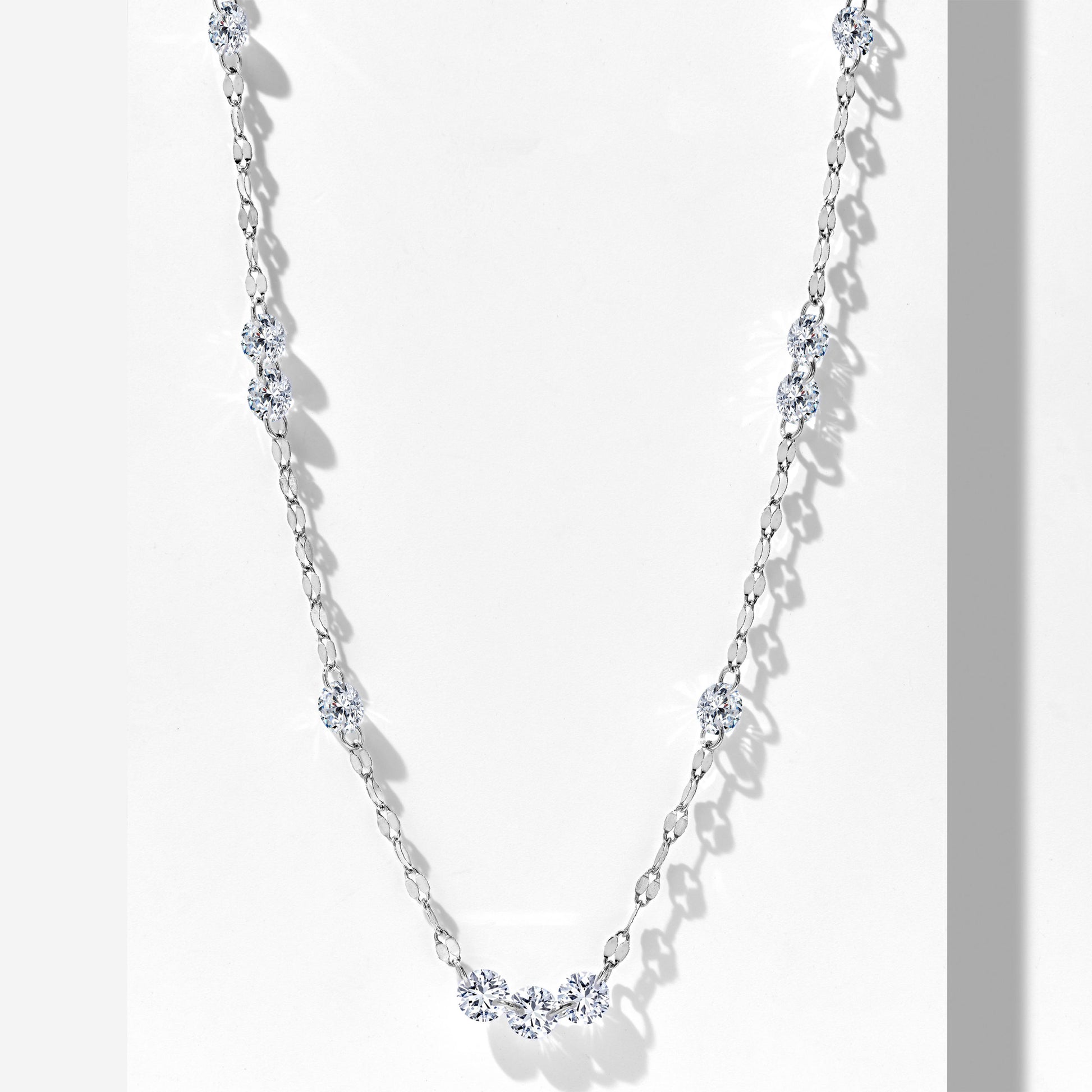 Sparkling Necklace | Silver Necklace