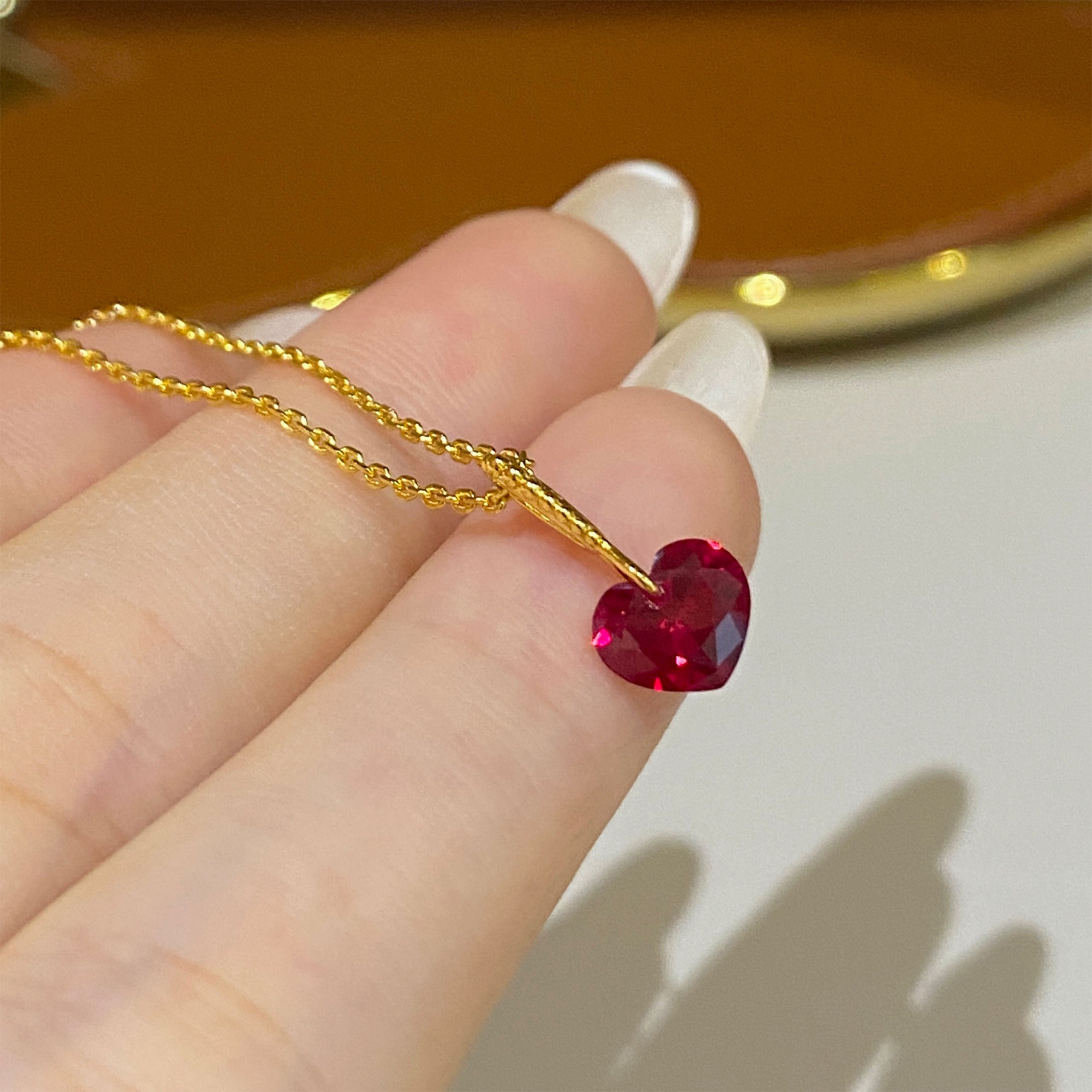 Sweet Heart Necklace | Silver Necklace