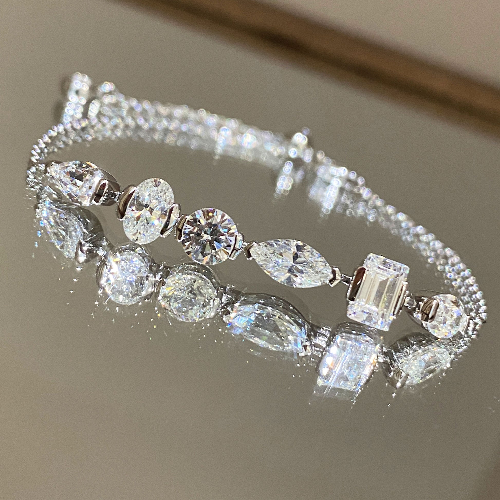 Multi-cut Smile Bracelet｜Silver Bracelet