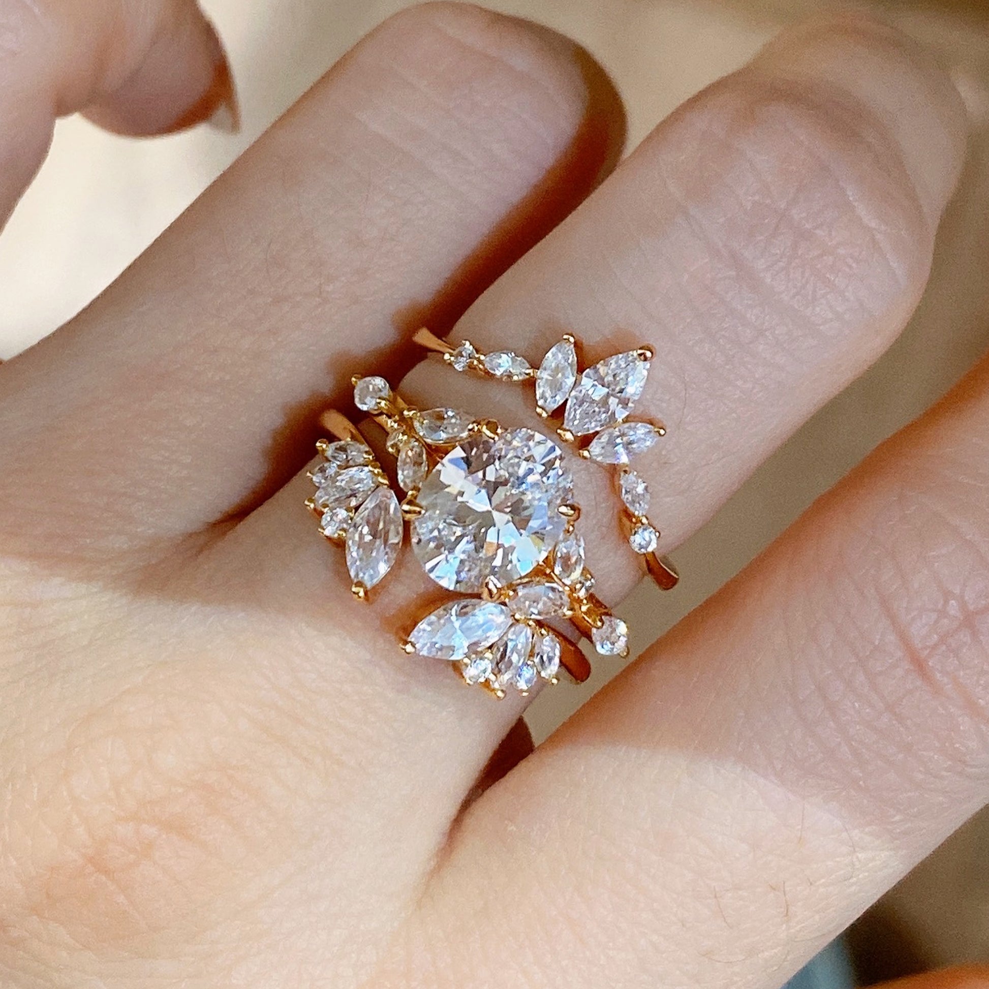Luxury Stackable Ring Set Ring | Silver  Ring