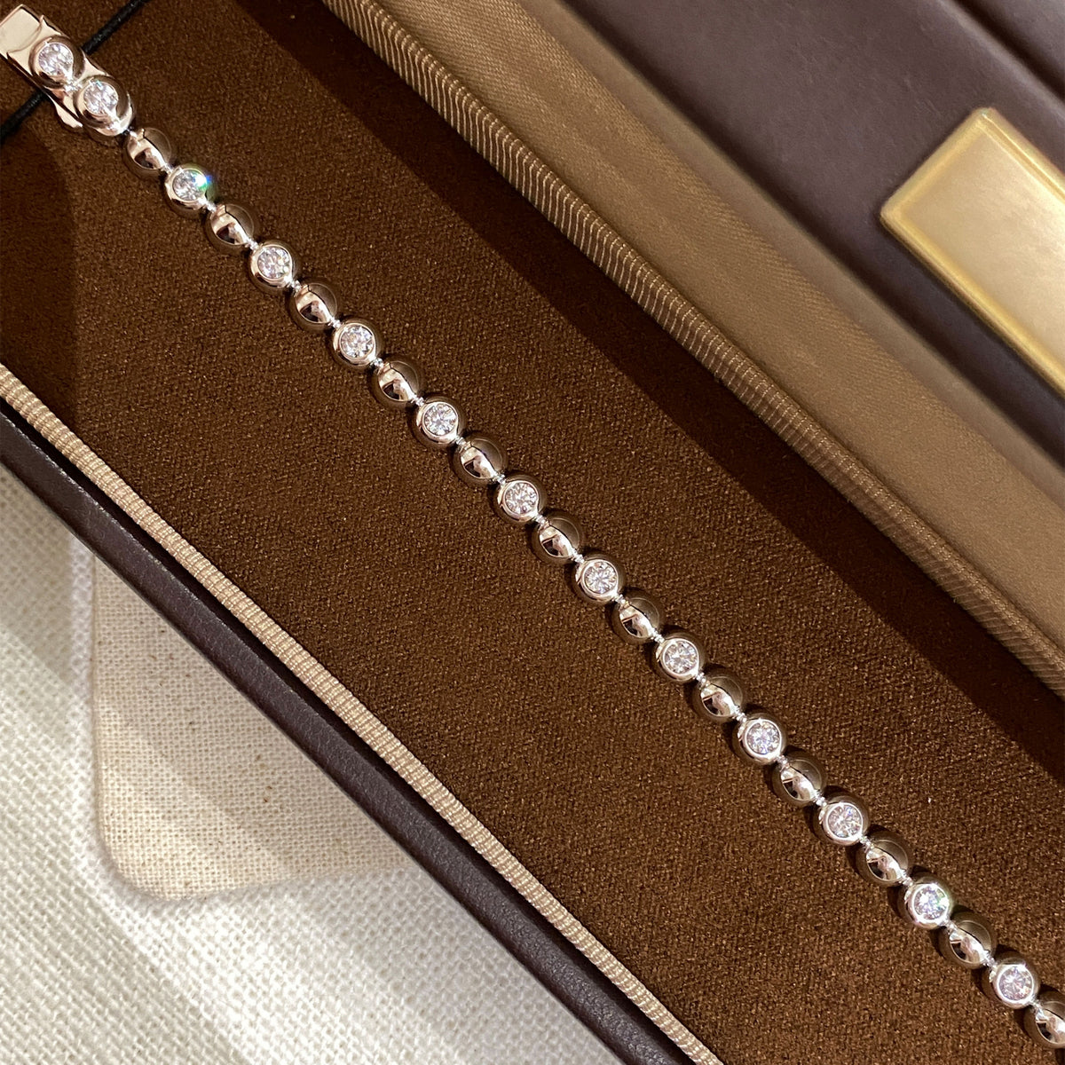 Round Bead Bracelet | Silver Bracelet