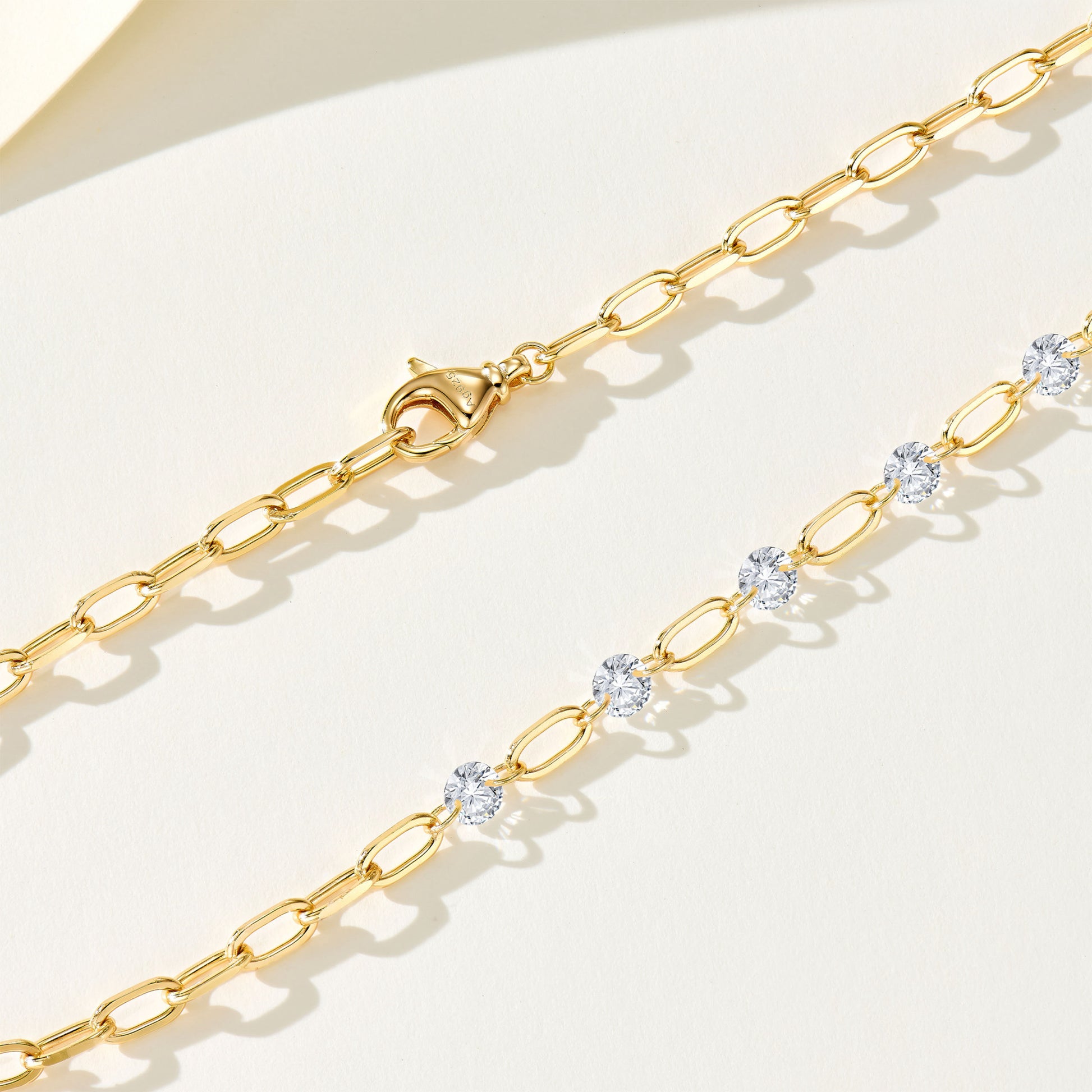 Italian Simple Necklace | Silver Necklace