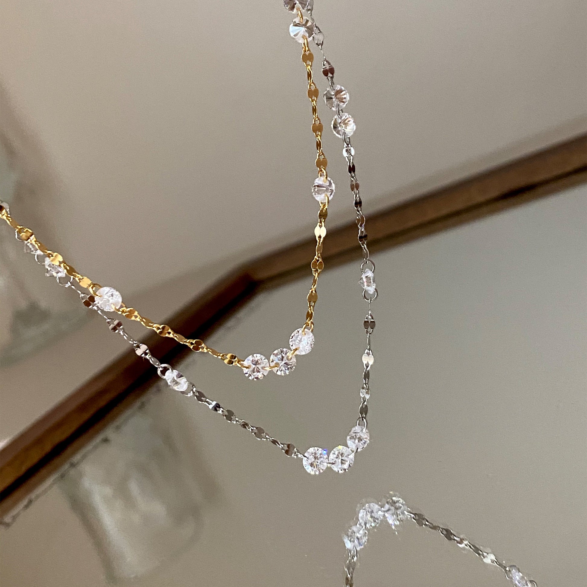 Sparkling Necklace | Silver Necklace