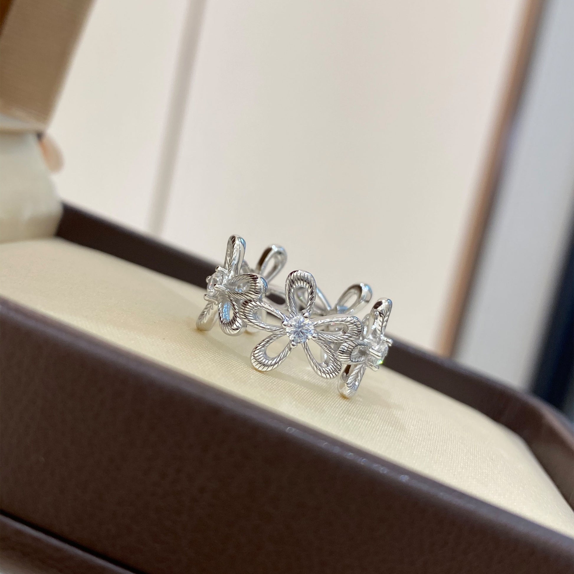 Lace Flower Ring｜Silver Ring