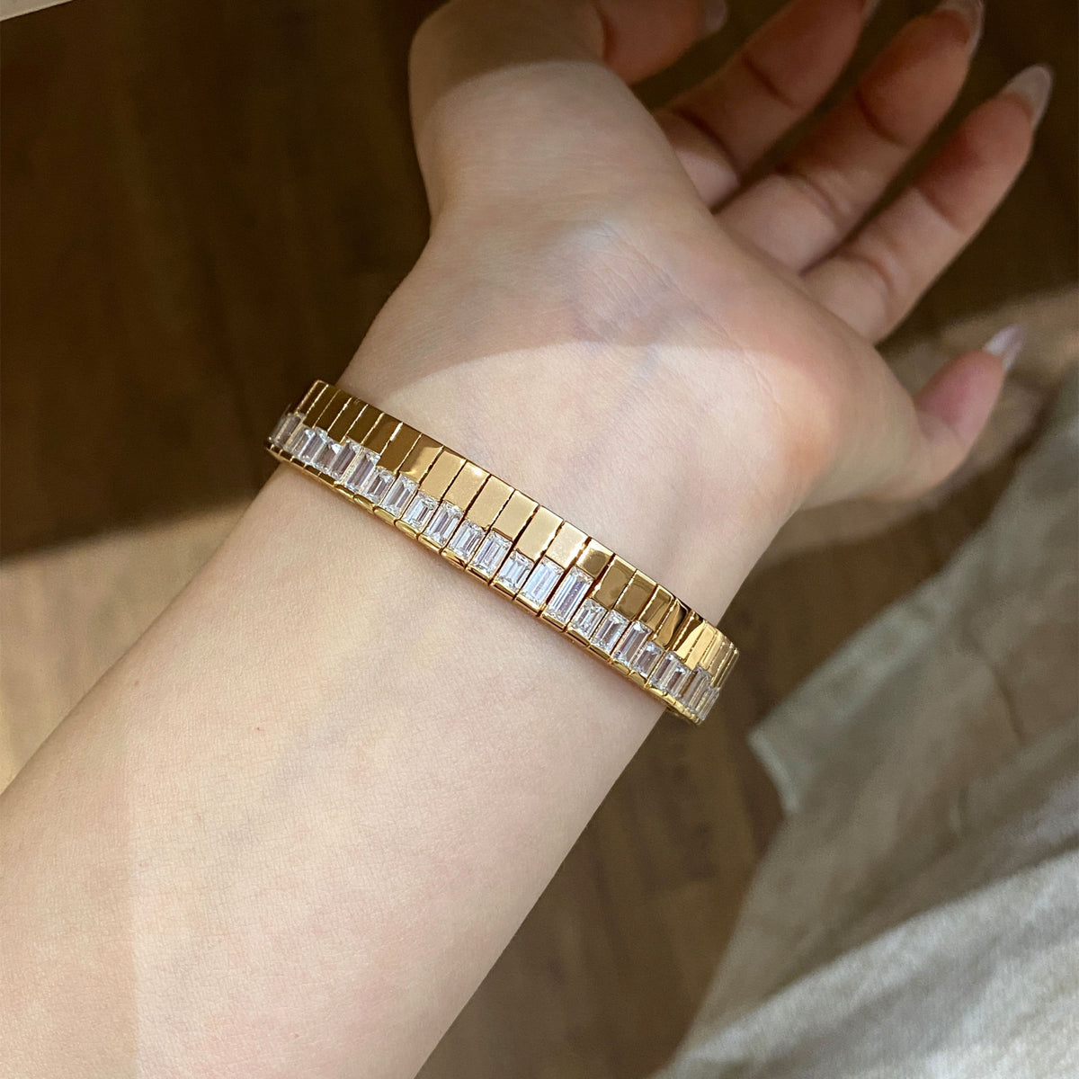 Piano Key Bracelet | Silver Bracelet