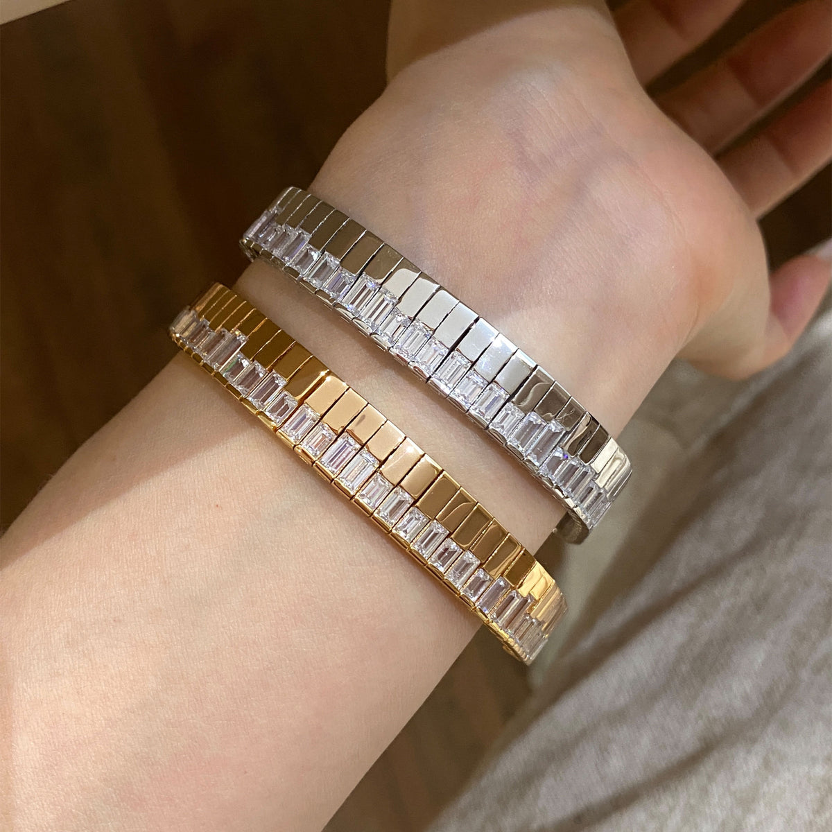 Piano Key Bracelet | Silver Bracelet