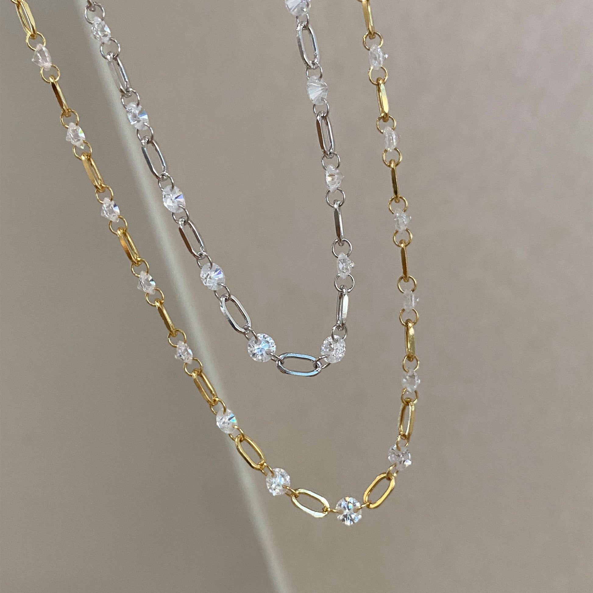Italian Simple Necklace | Silver Necklace
