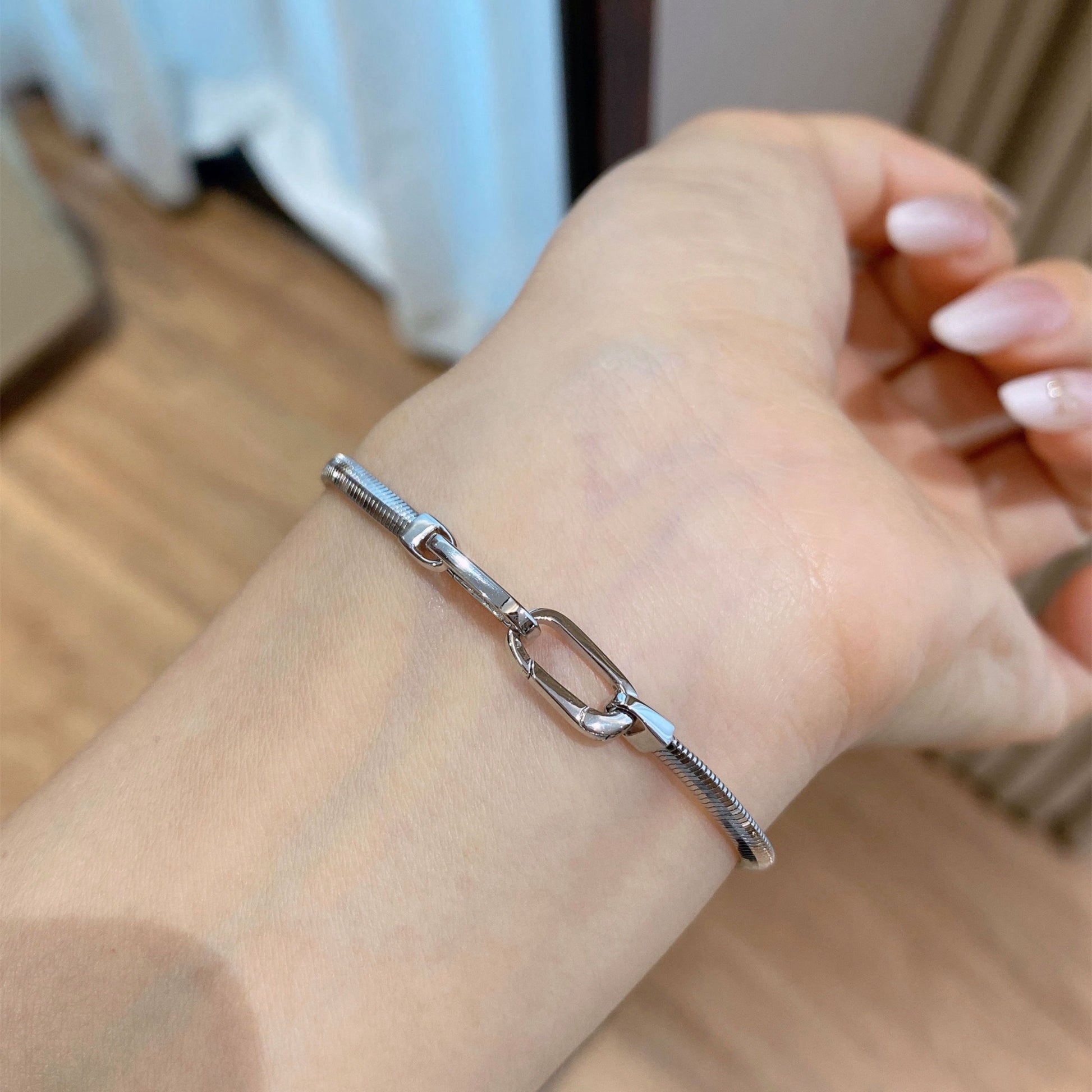 Italian Snake Chain Bracelet｜Silver Bracelet
