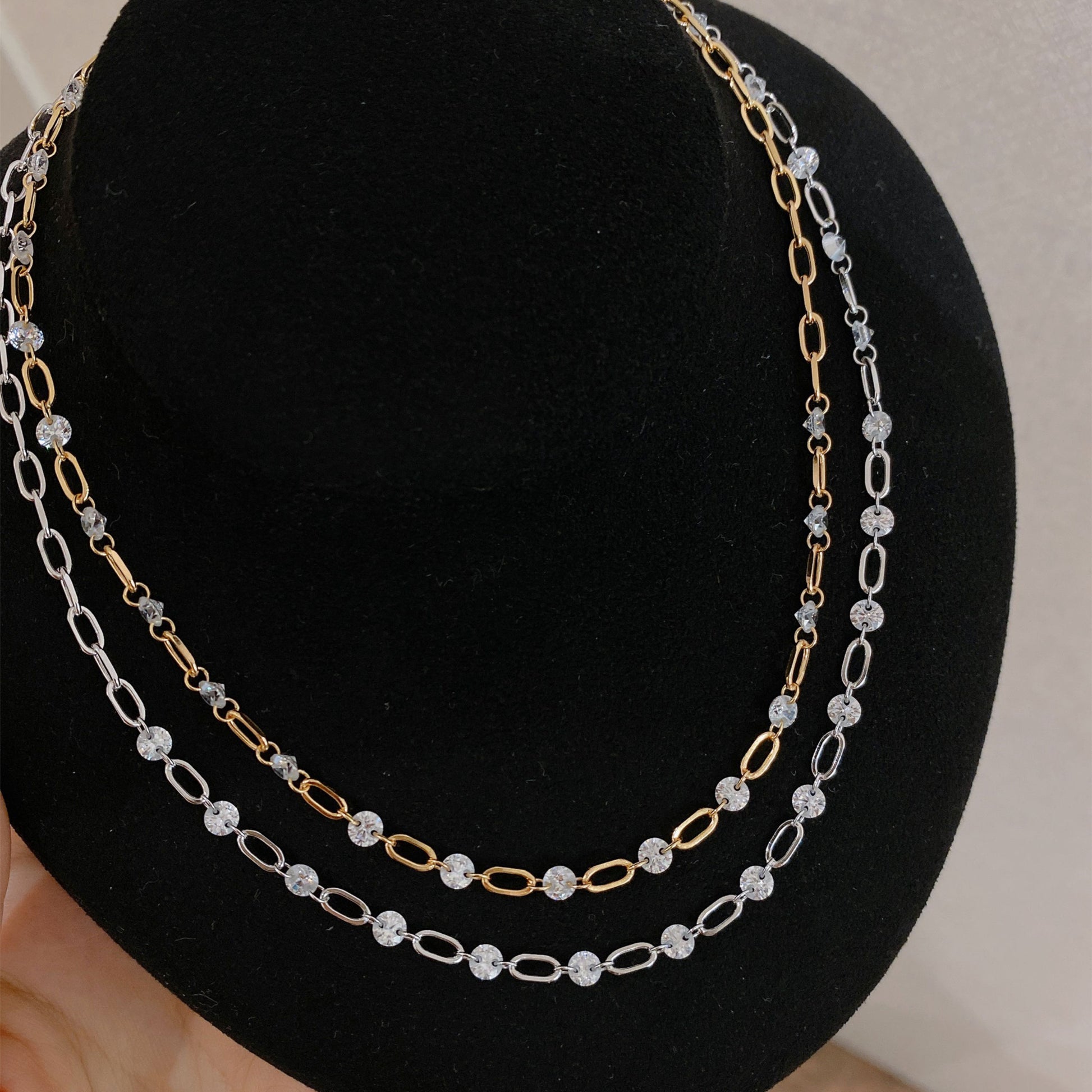 Italian Simple Necklace | Silver Necklace